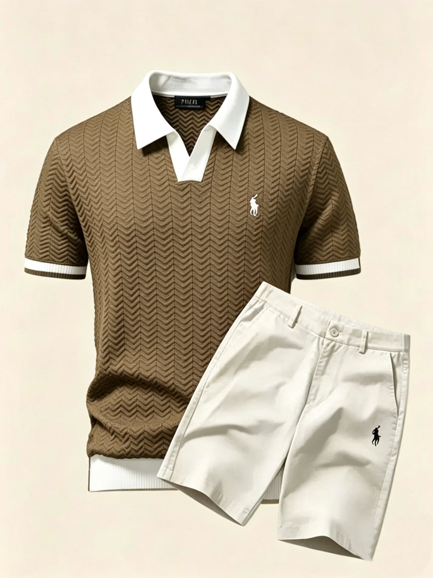 Ralph Lauren Old Money Polo Shirt + Shorts Set