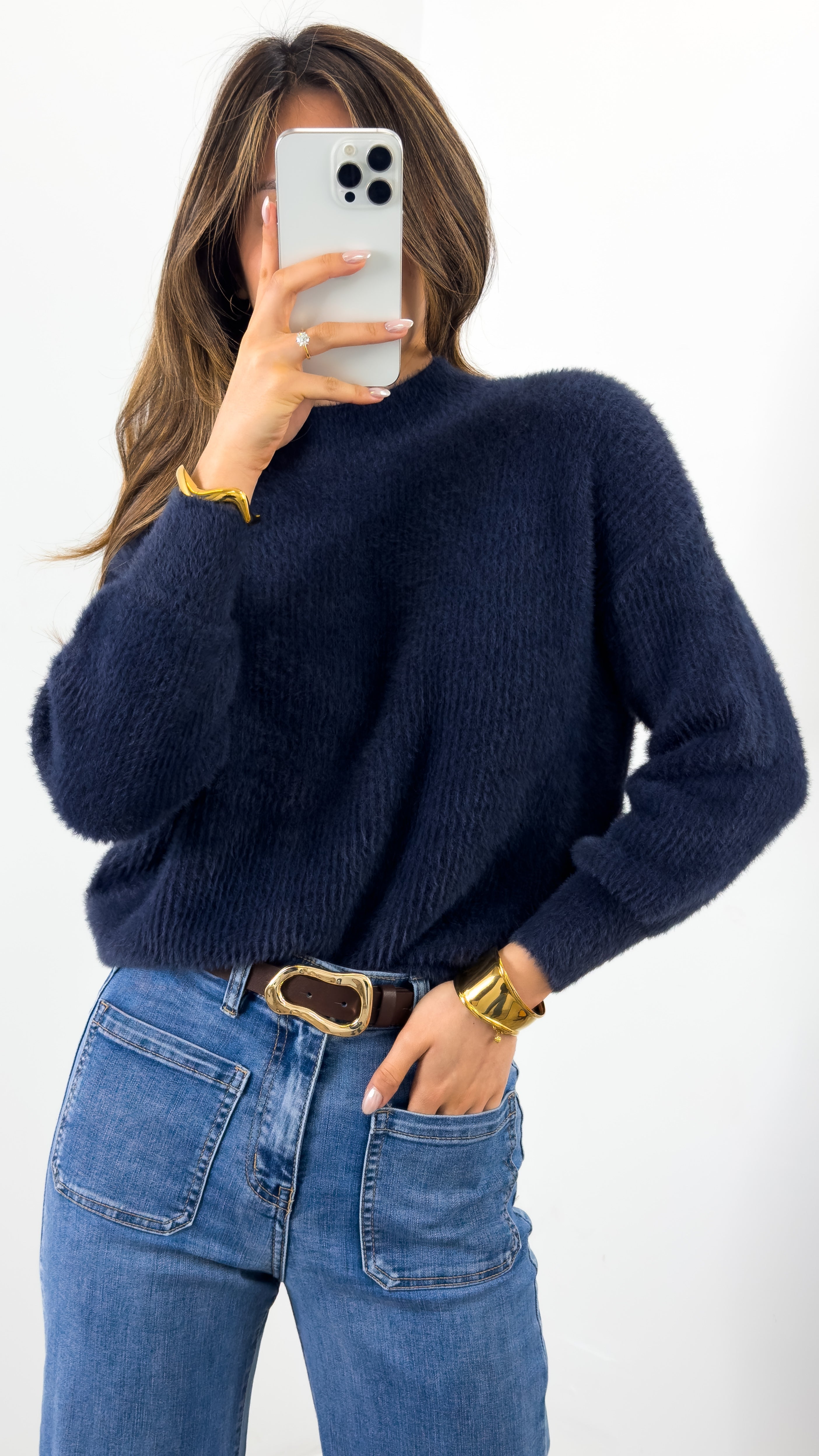 SERENA KNIT - NAVY