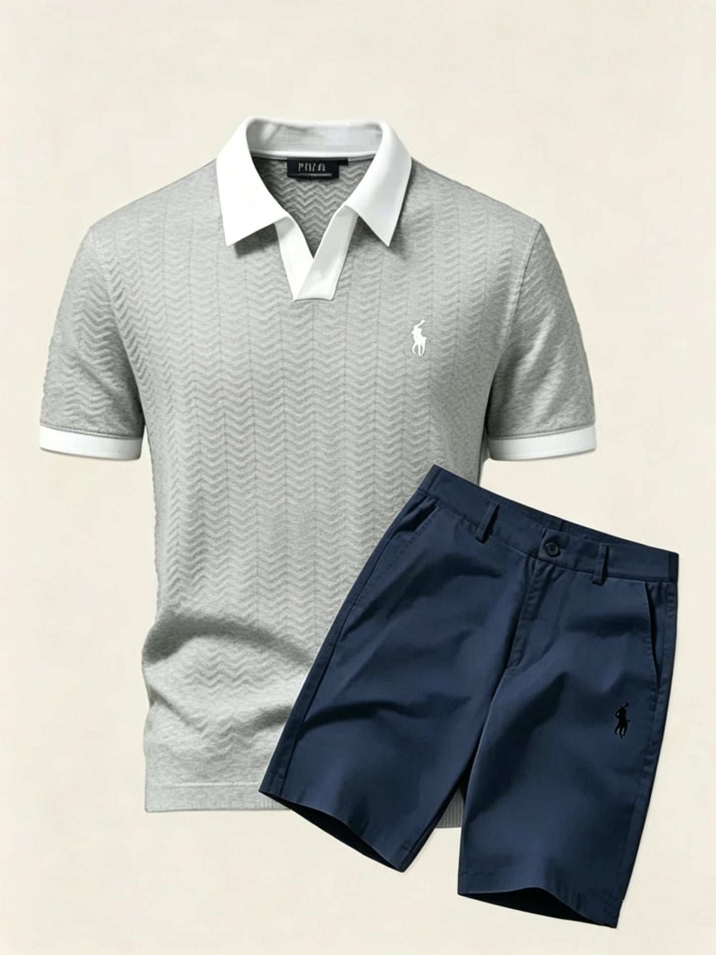 Ralph Lauren Old Money Polo Shirt + Shorts Set