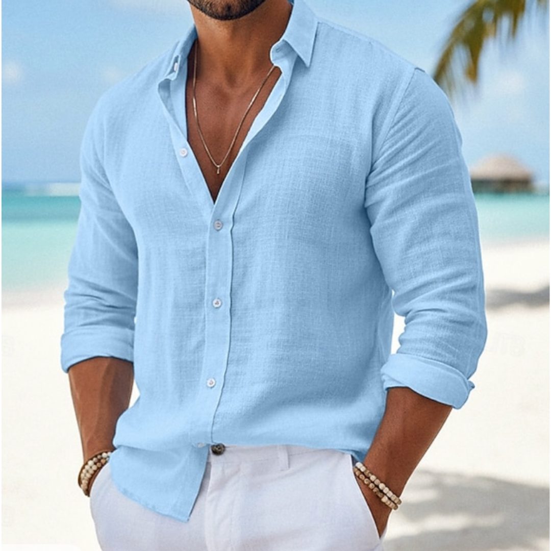 Liam | Casual Linen Shirt