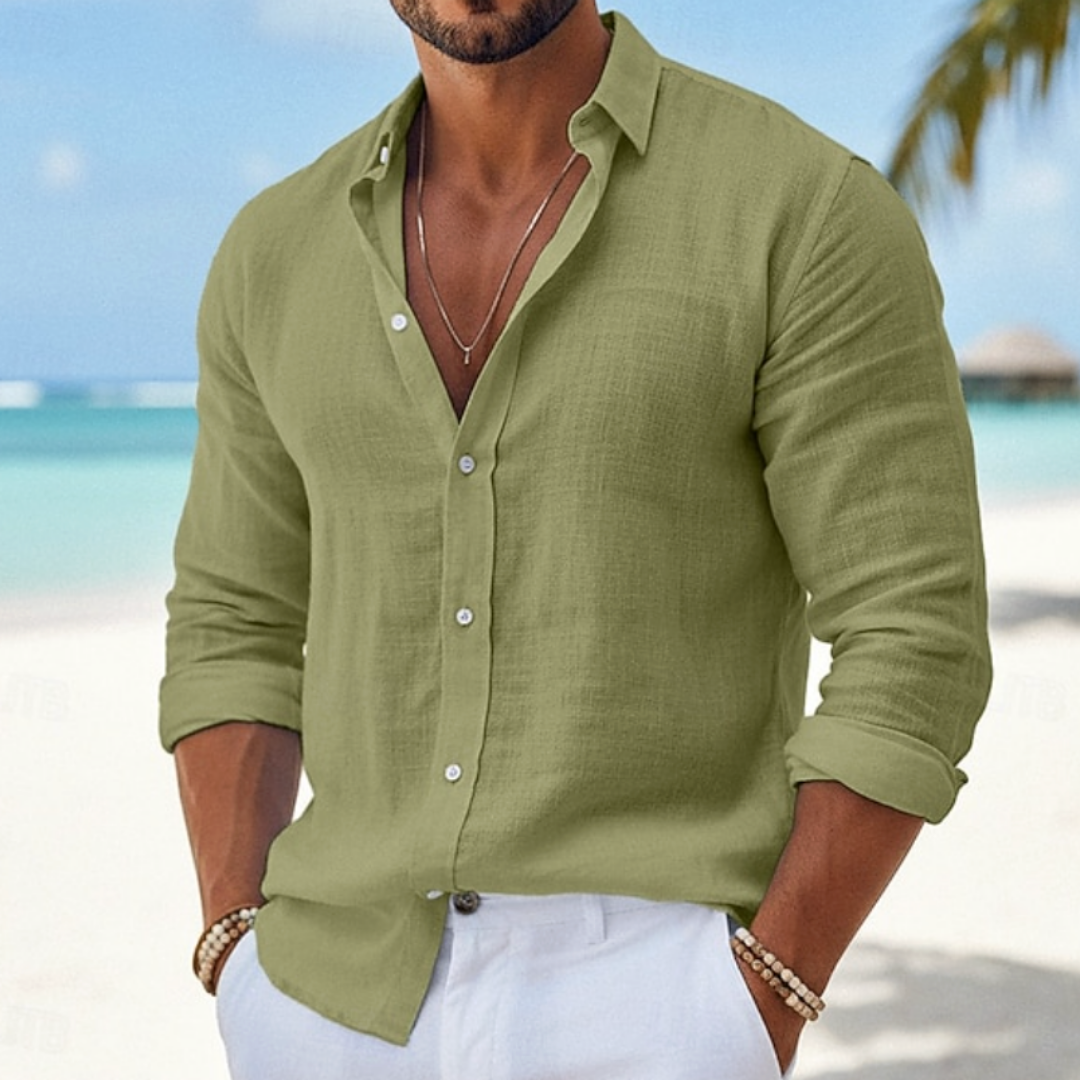 Liam | Casual Linen Shirt